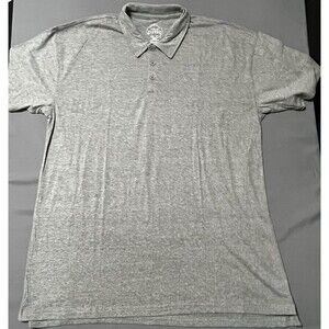 True Classic Short Sleeve Polo Size XL Grey
